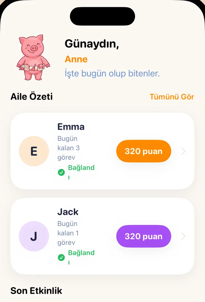 Ebeveynin genel bakışı