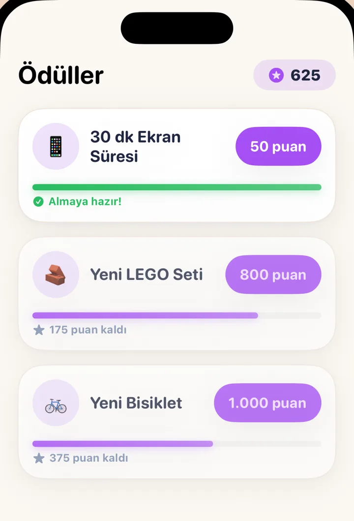 Uğruna çalışılacak ödüller